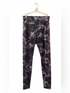 ZYIA Active Dark Floral Cloud Leggings – Size 4